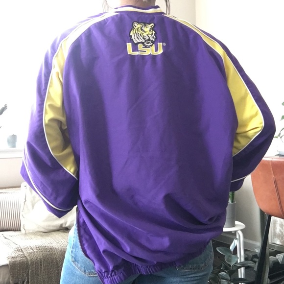 LSU TIGERS UNIVERSITY unisex track sweater - Picture 13 of 14